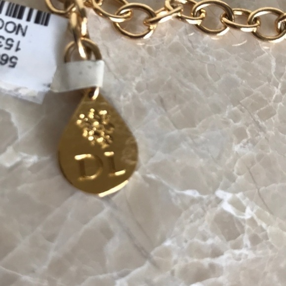 Devon Leigh choker Emerald stone 14k /20 - Picture 6 of 8